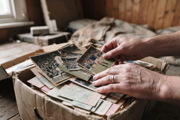What should you do with old photographs?
